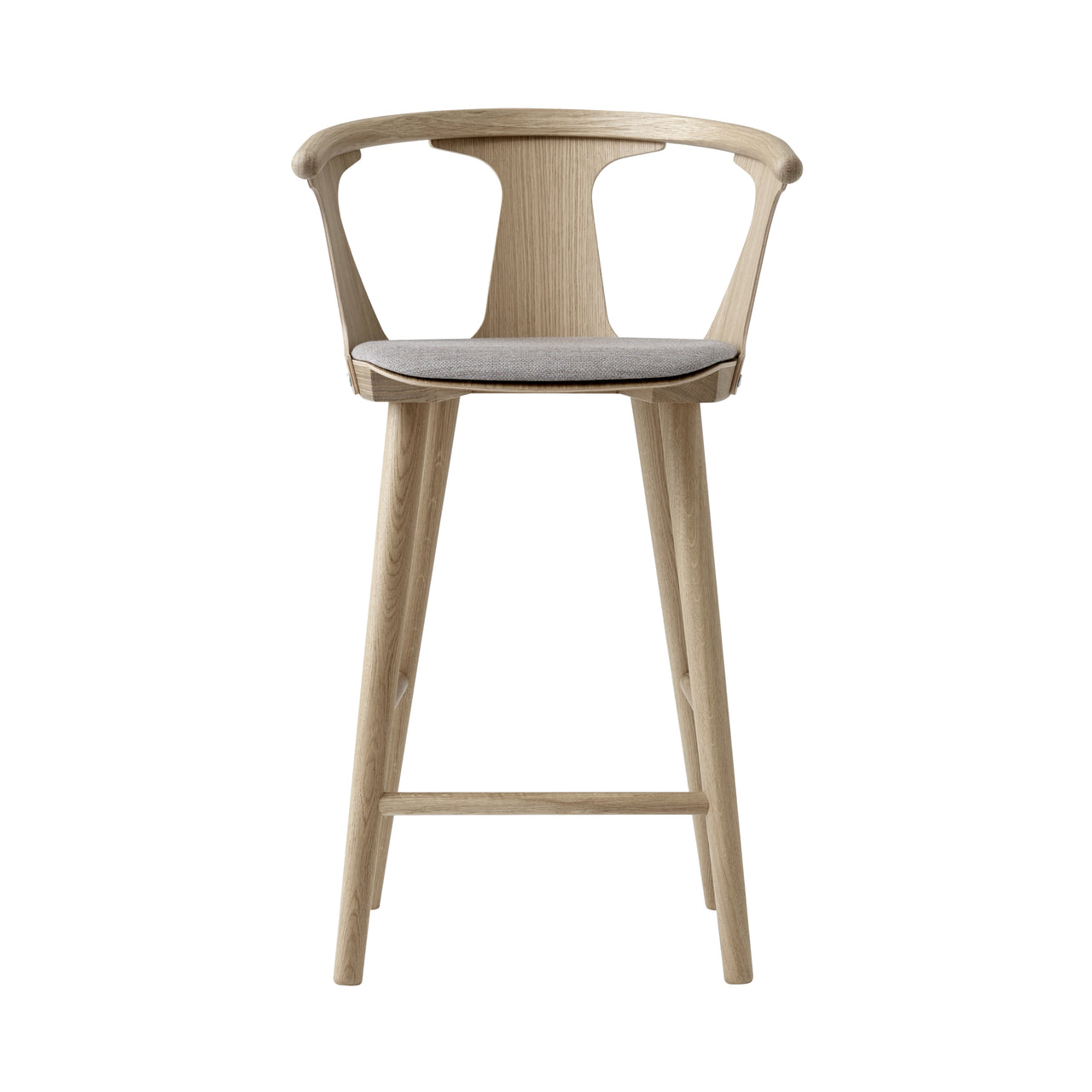 In Between Bar + Counter Stool SK8 + SK10 Upholstered: Bar + Oiled Oak