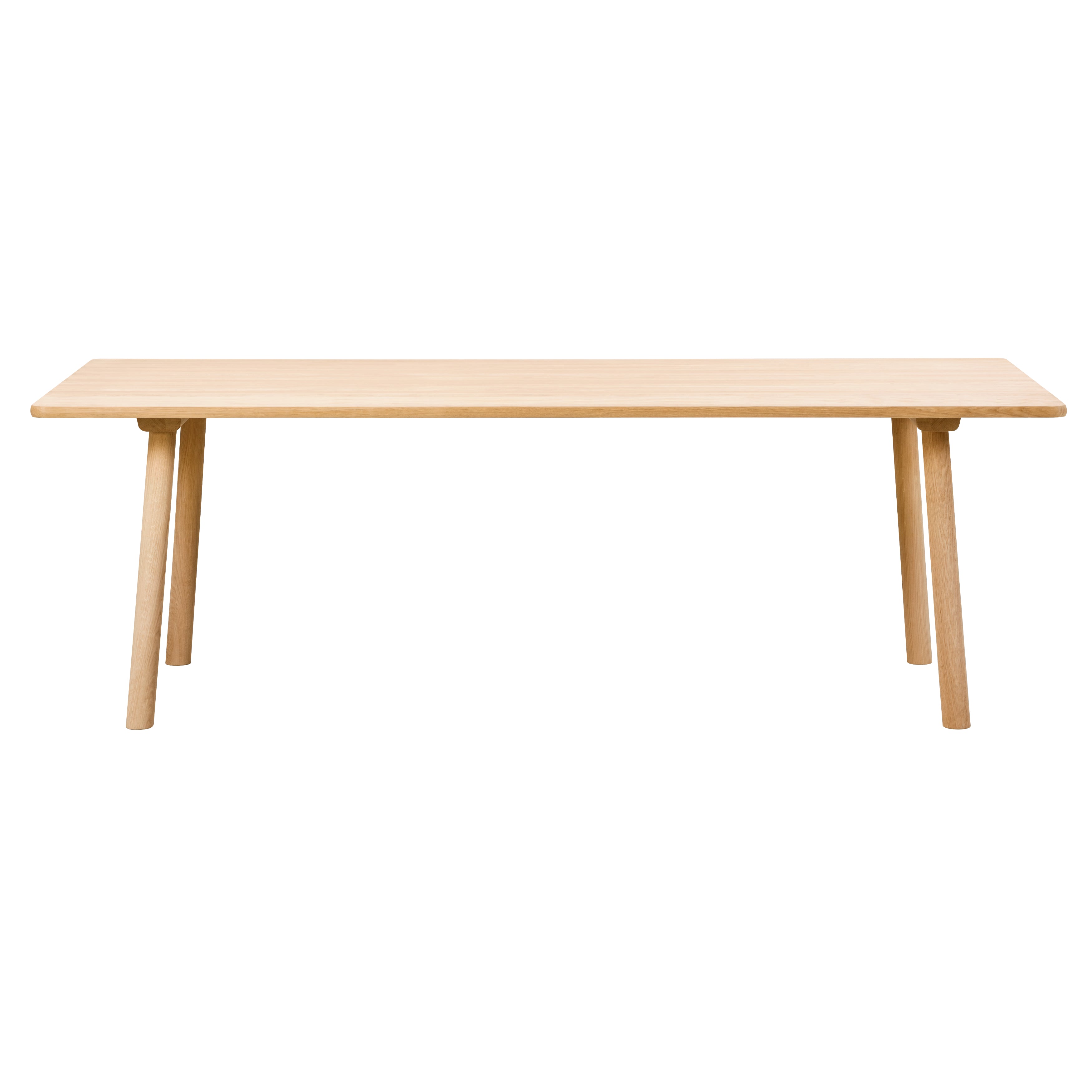 Taro Dining Table: Rectangular + Oiled Oak