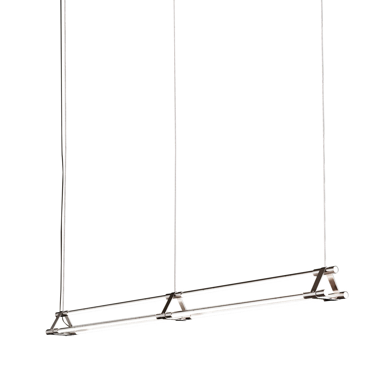 Thin Multiples Suspension Light: Triad + 2 Segments - 48