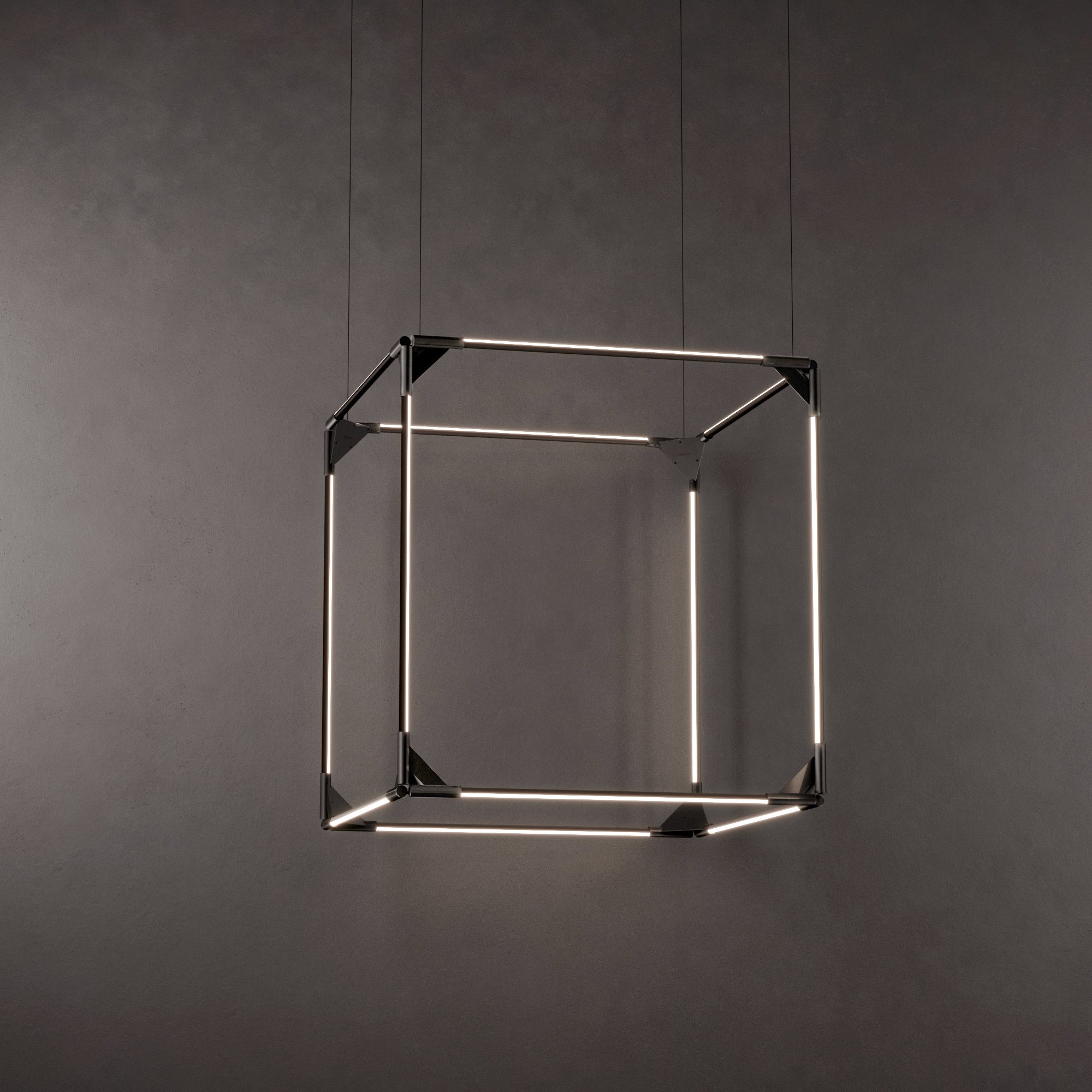 Thin Solids Cube Light