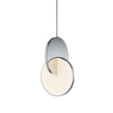 Eclipse Pendant Light: Chrome