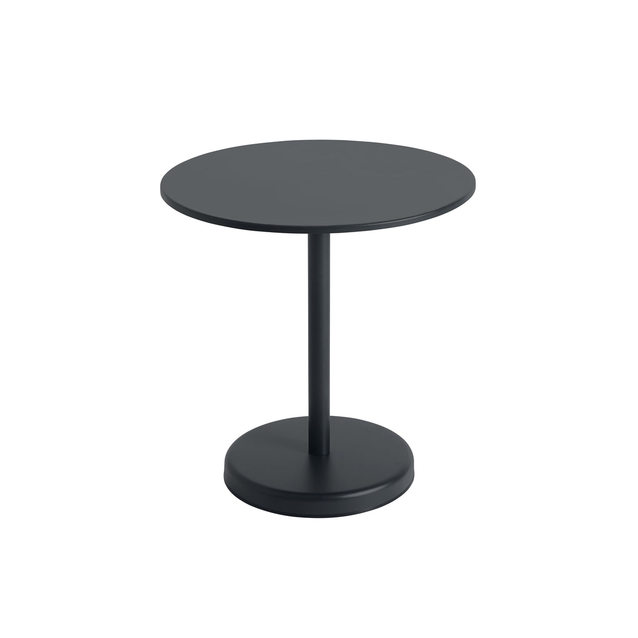 Linear Steel Café Table: Small - 28.9