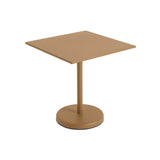 Linear Steel Café Table: Small - 28.9