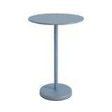 Linear Steel Café Table: Large - 41.3