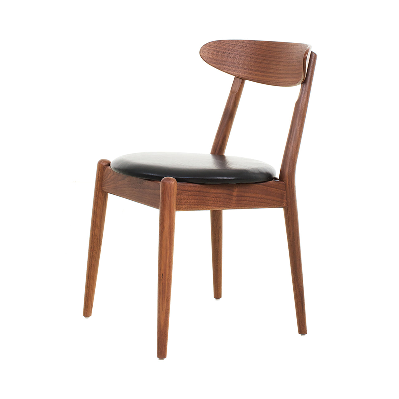 Wohlert Louisiana Chair: Natural Walnut