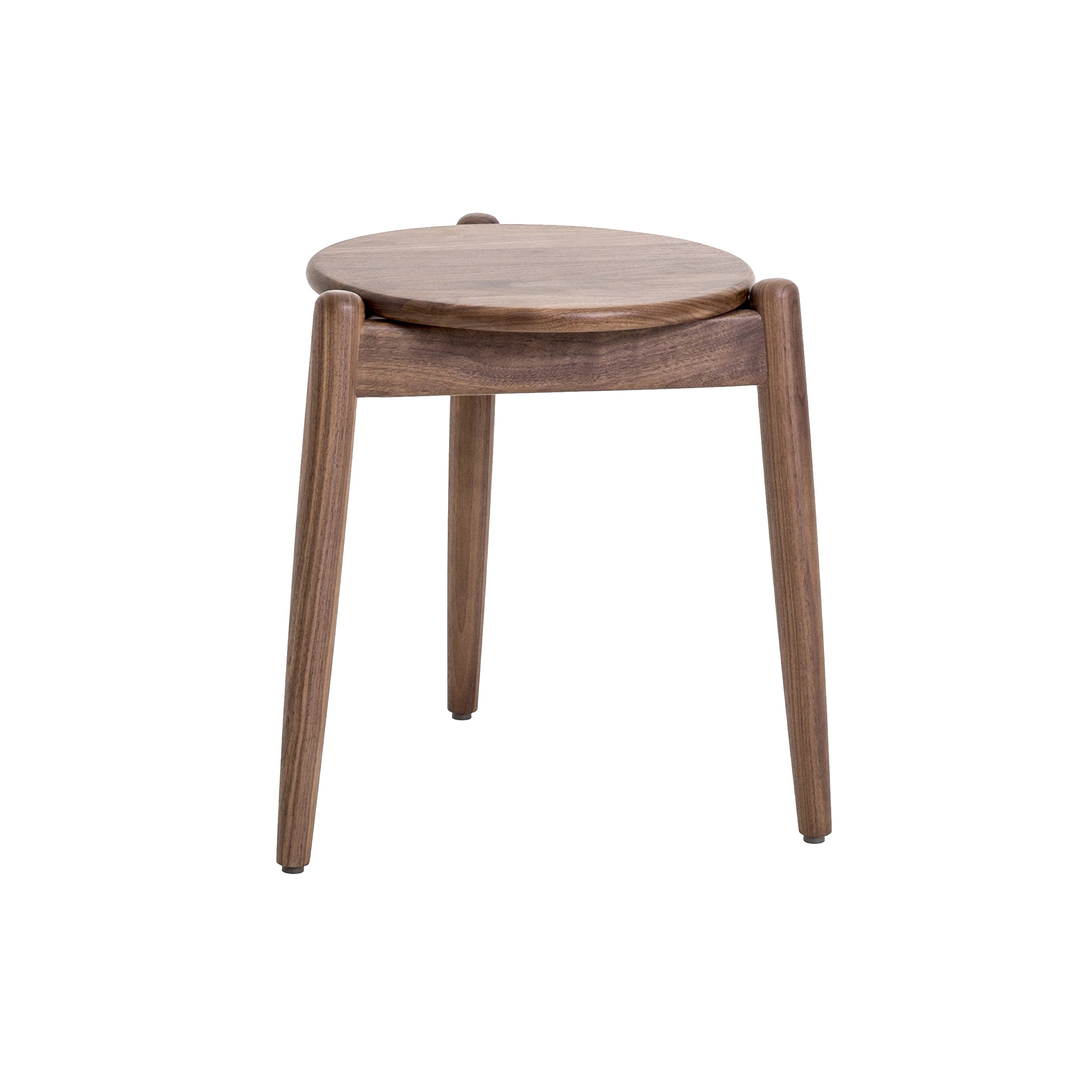 Wohlert Louisiana Side Table: Natural Walnut