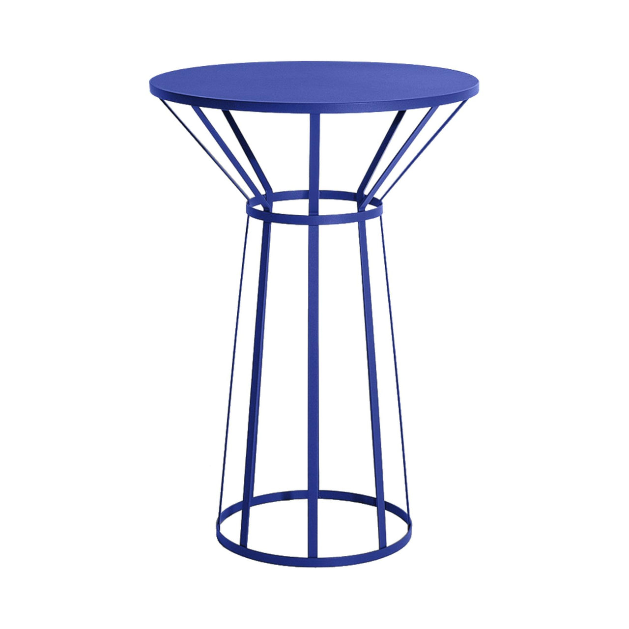 Hollo Bistro Table: Blue