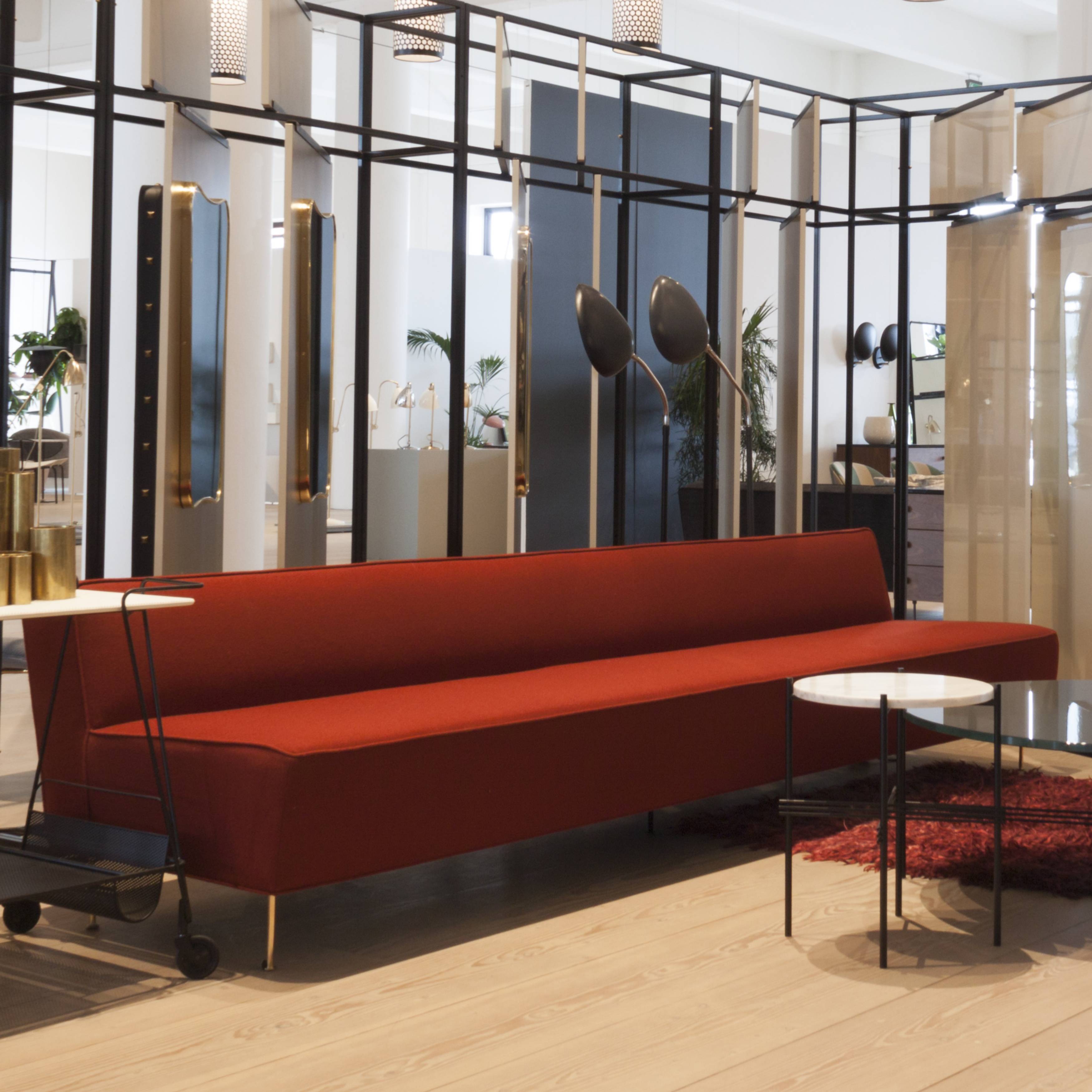 Modern Line Sofa: Dining Height