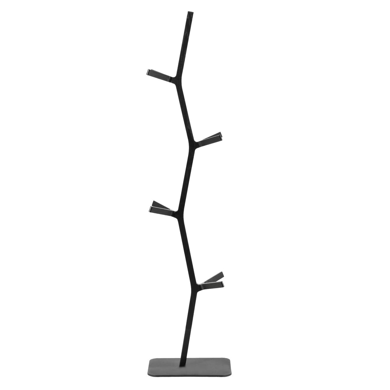 Nara Coat Stand: Black Ash + Black