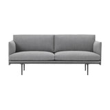 Outline Studio Sofa: Black