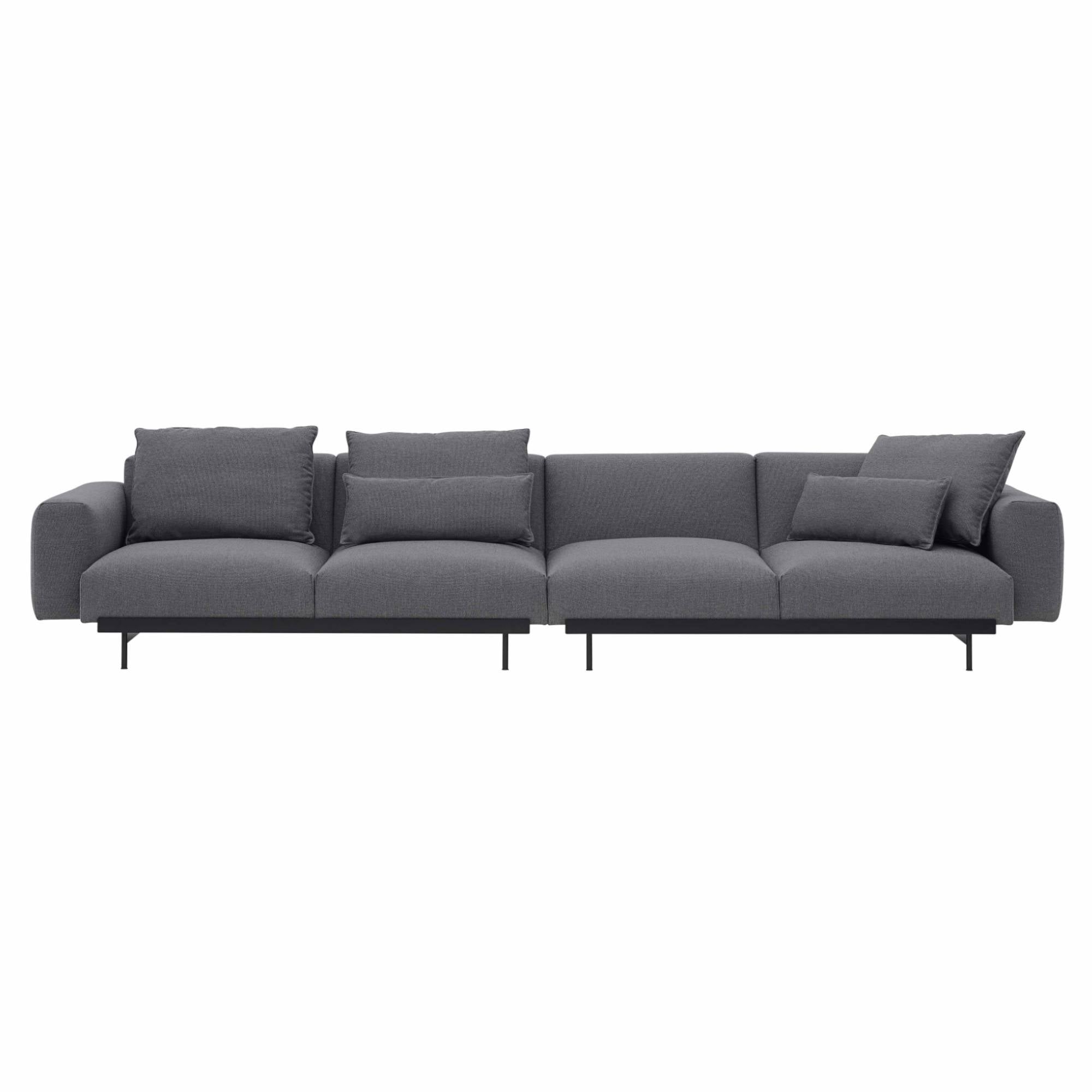 In Situ Modular Sofa: 4 Seater + Configuration 1