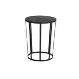 Hollo Side Table/Stool: Black