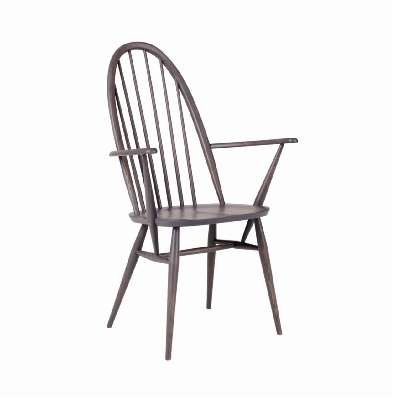 Originals Utility High Back Armchair: Warm Grey