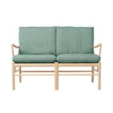 OW149-2 Colonial Sofa: Soaped Oak