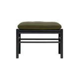 OW149F Colonial Footstool: Black Oak