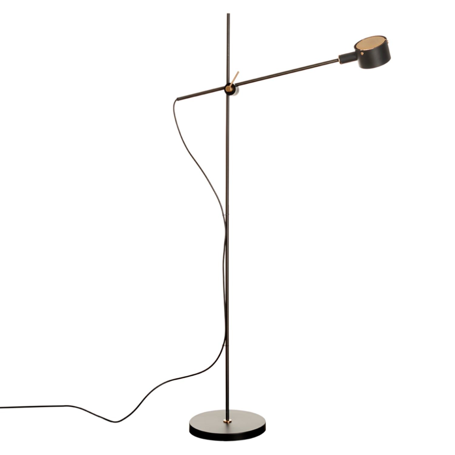 G.O. Floor Lamp: Matt Black