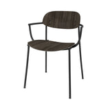 Ori Dining Armchair: Dark Brown Oak