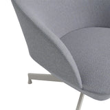 Oslo Lounge Chair: Swivel Base