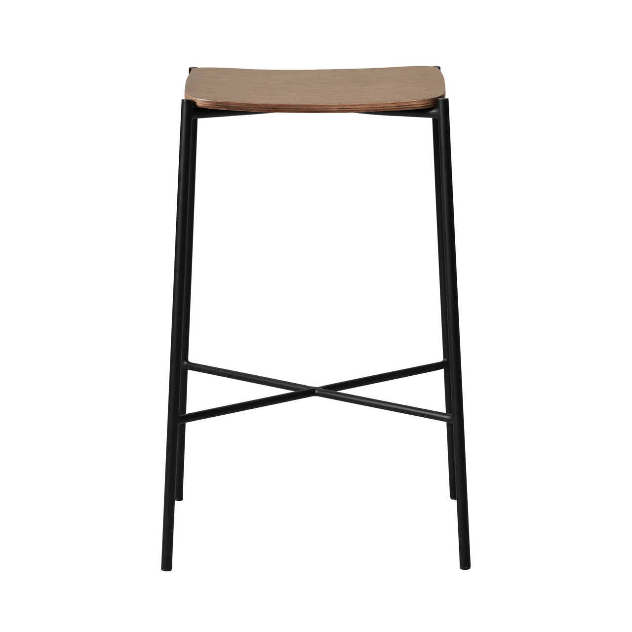 Paragon Bar Stool: Smoked Oak