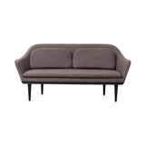 Lunar Sofa: Black Oak