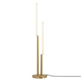 Signal Floor Lamp: Duo + Satin Brass