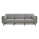 SW Sofa 3 Seater: Black Oak