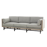 SW Sofa 3 Seater: Black Oak