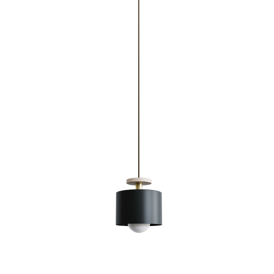 Spun Pendant: Black