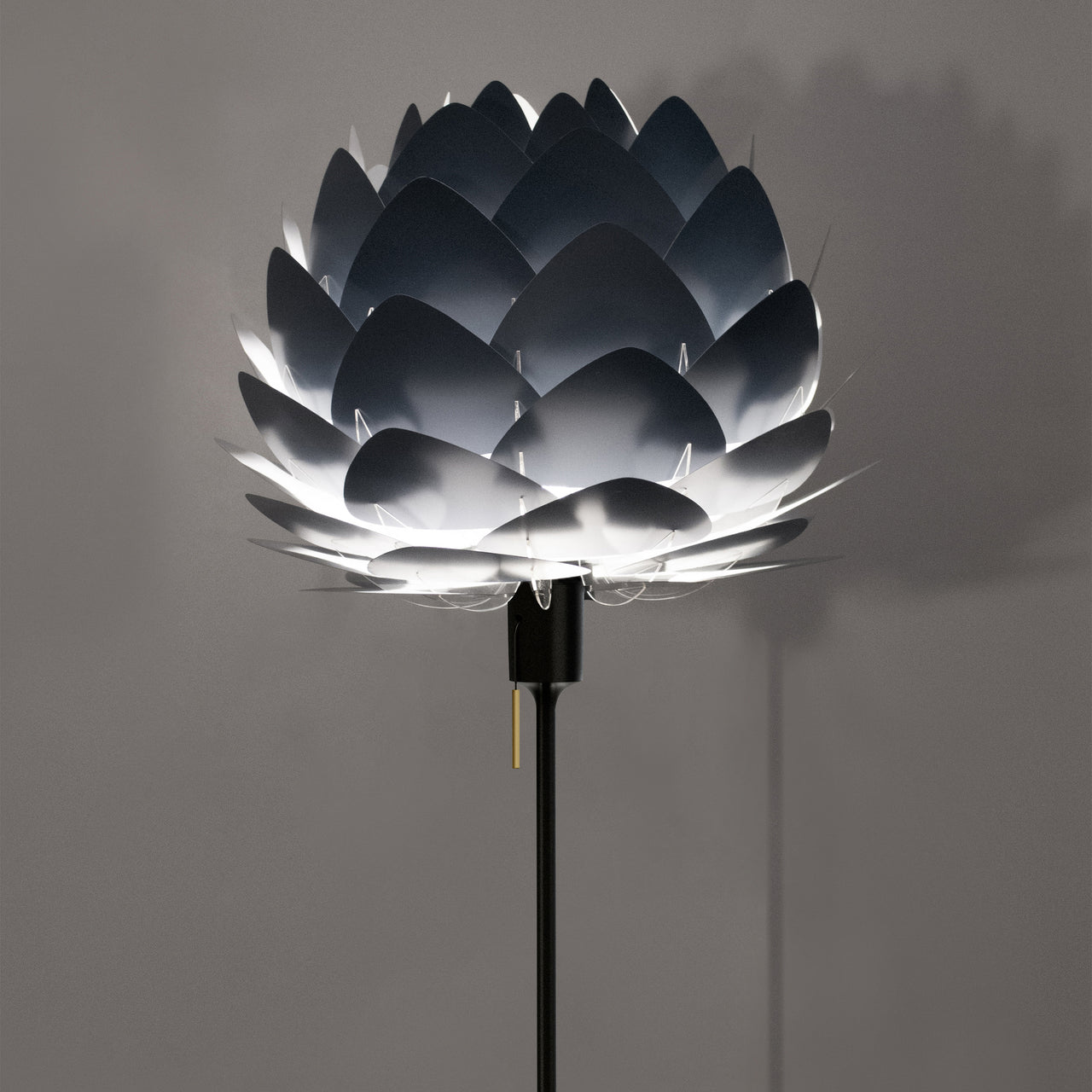 Aluvia Champagne Floor Lamp