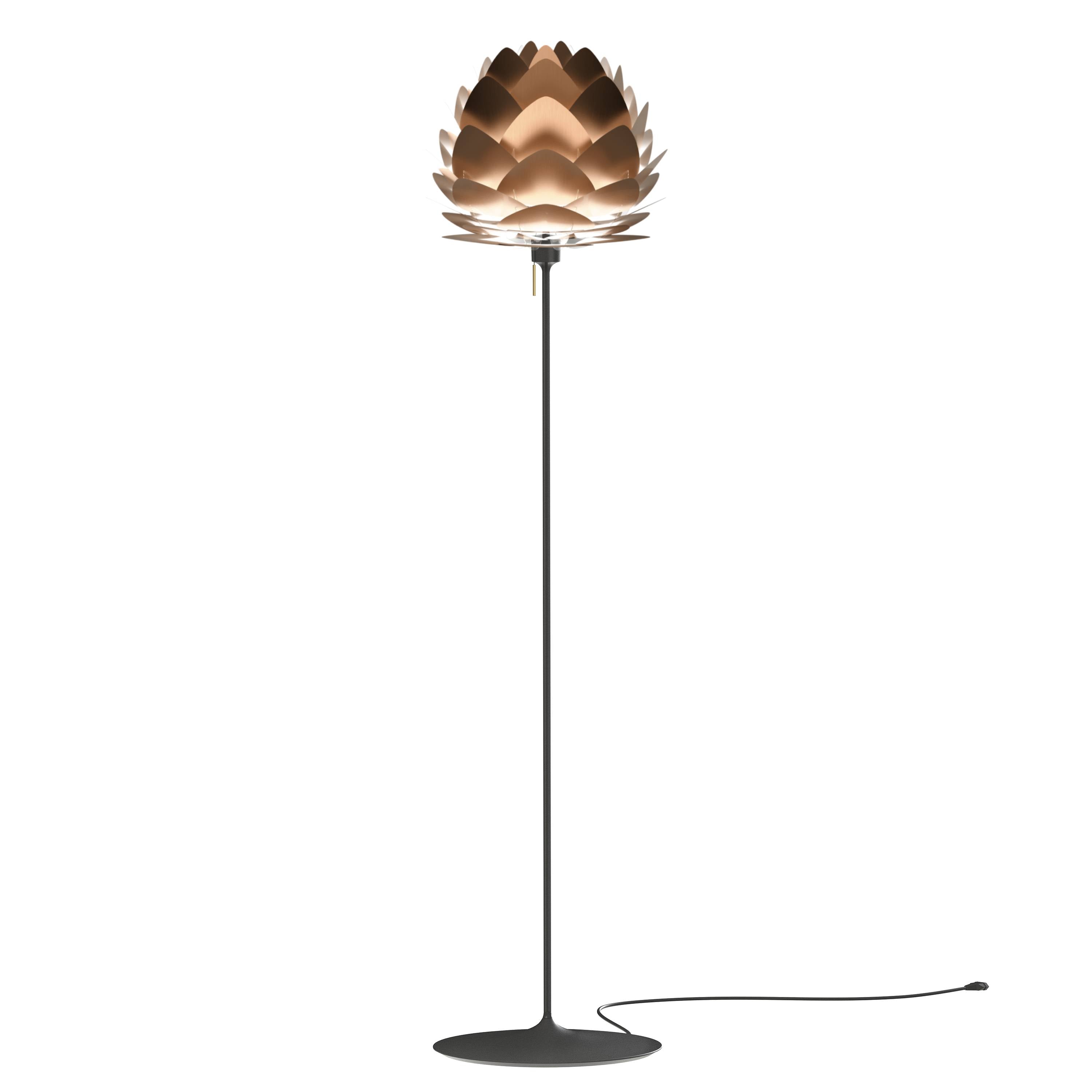 Aluvia Champagne Floor Lamp: Mini - 15.8