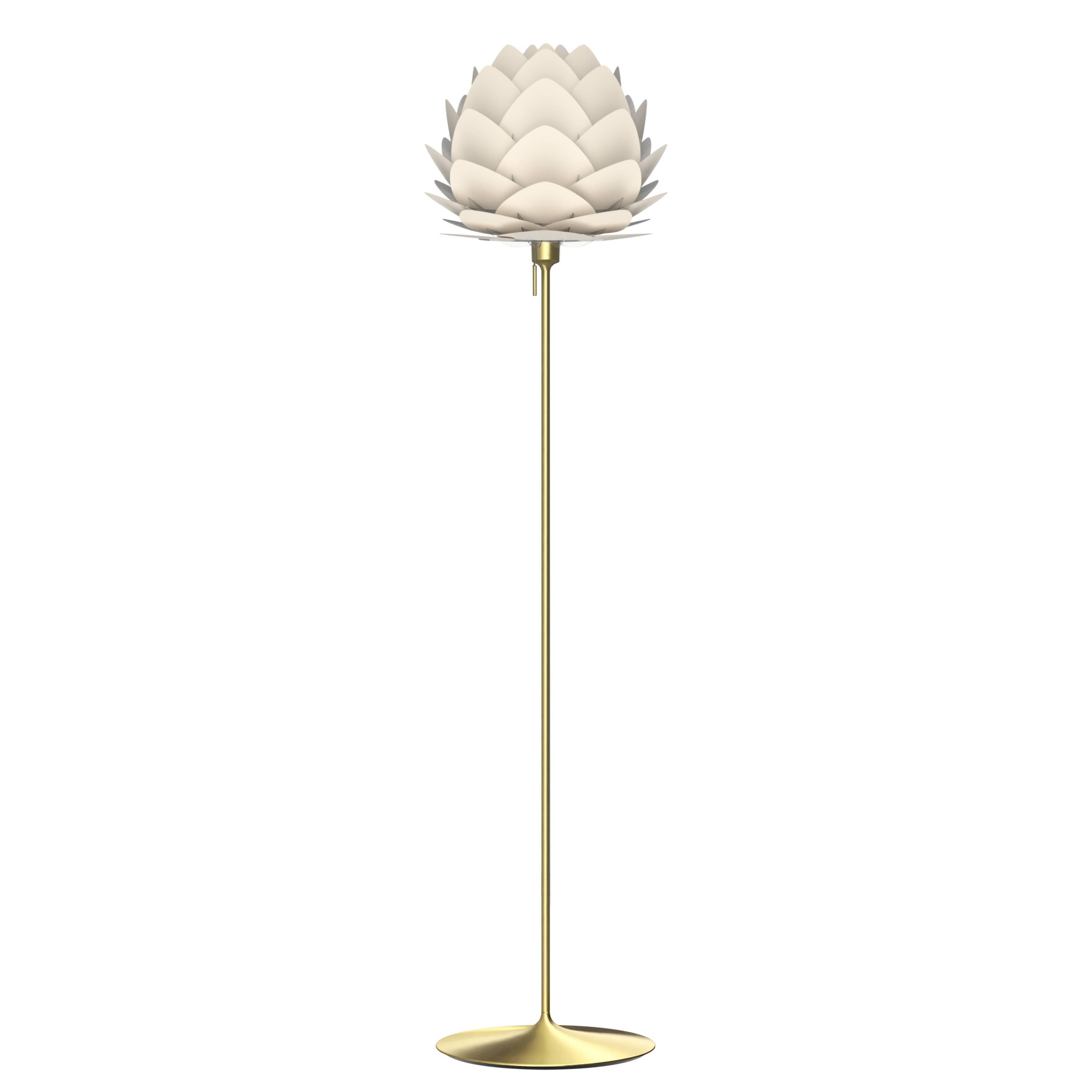 Aluvia Champagne Floor Lamp: Mini - 15.8