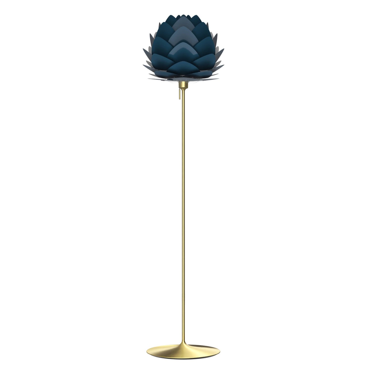 Aluvia Champagne Floor Lamp: Mini - 15.8