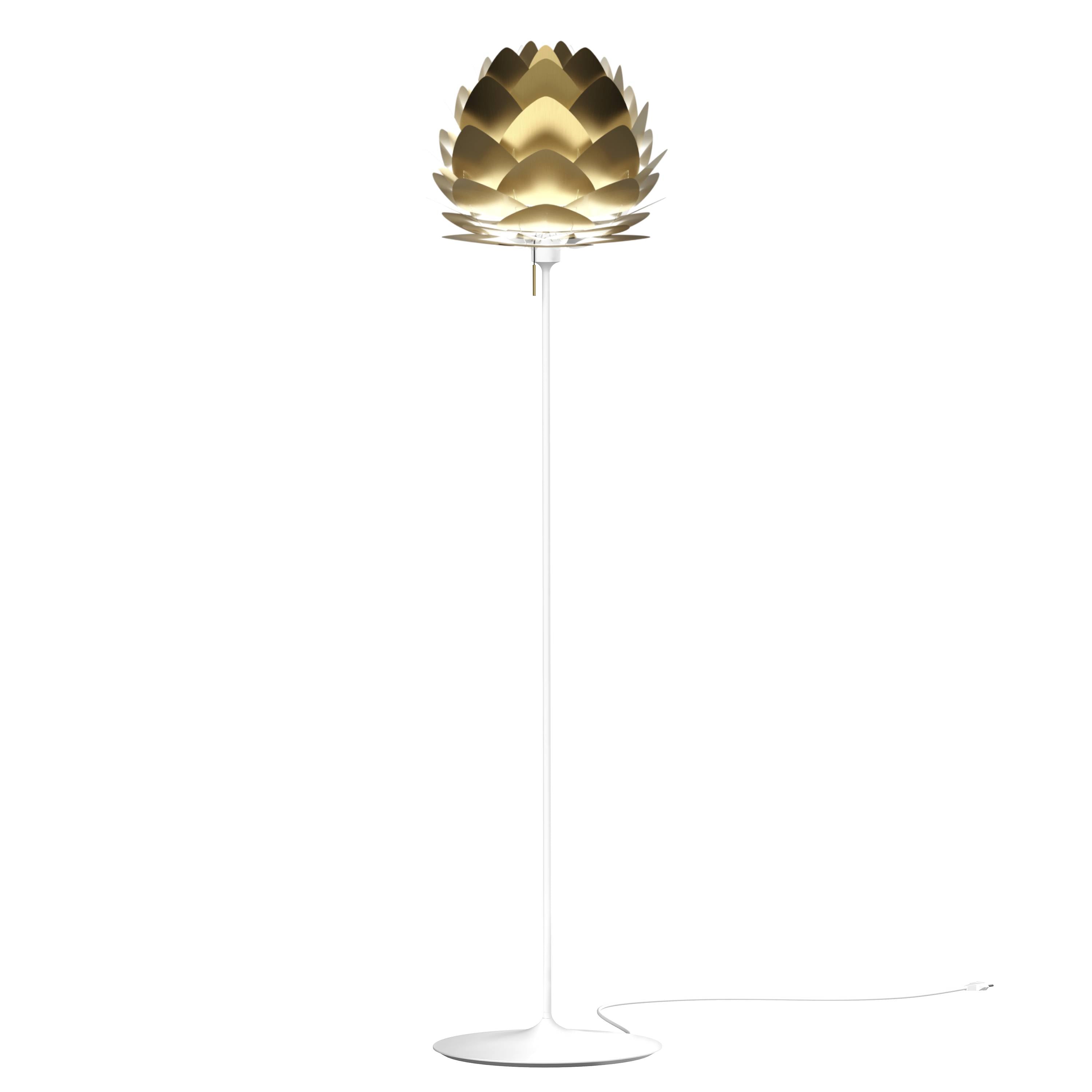 Aluvia Champagne Floor Lamp: Mini - 15.8