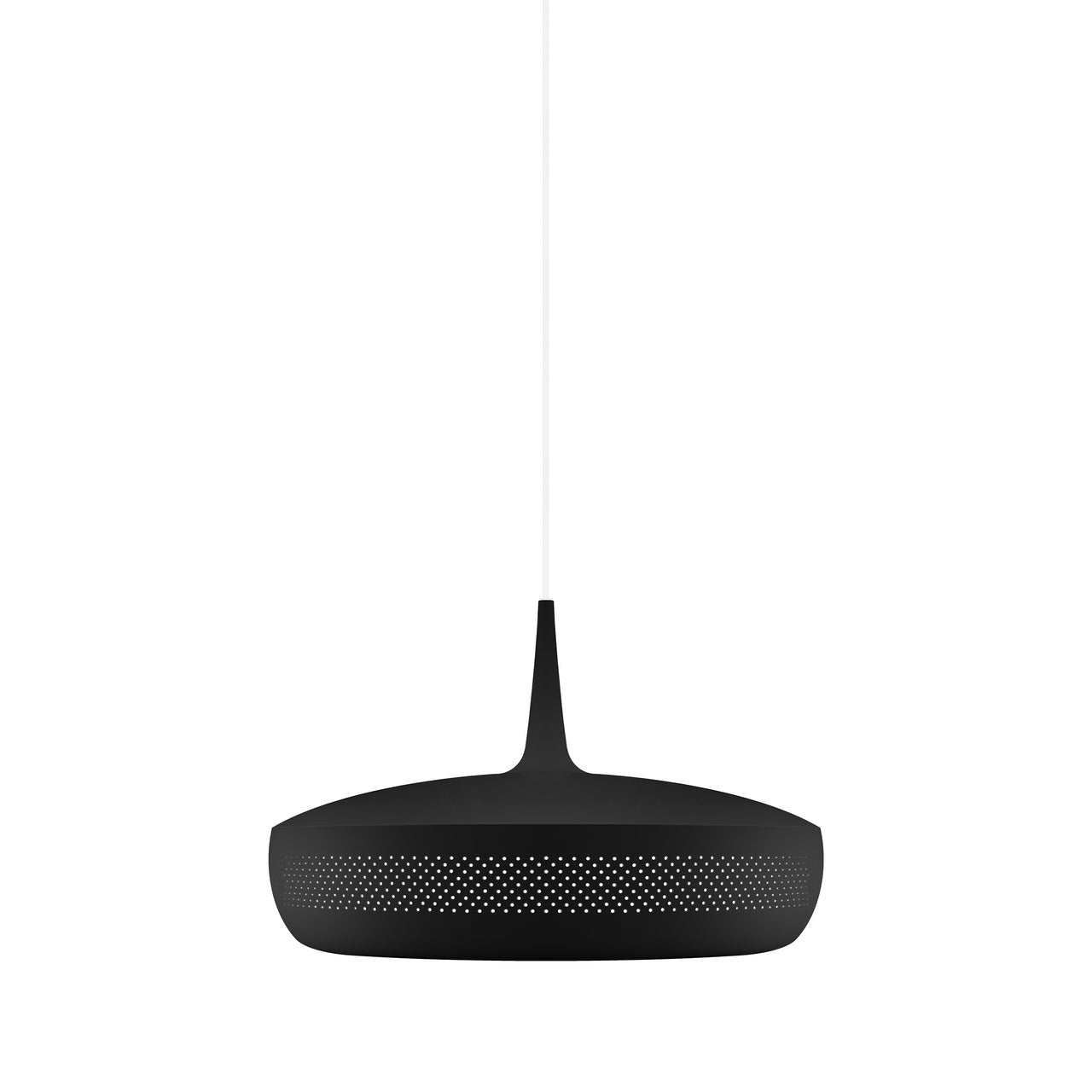 Clava Dine Pendant: Black + White + Plug-in