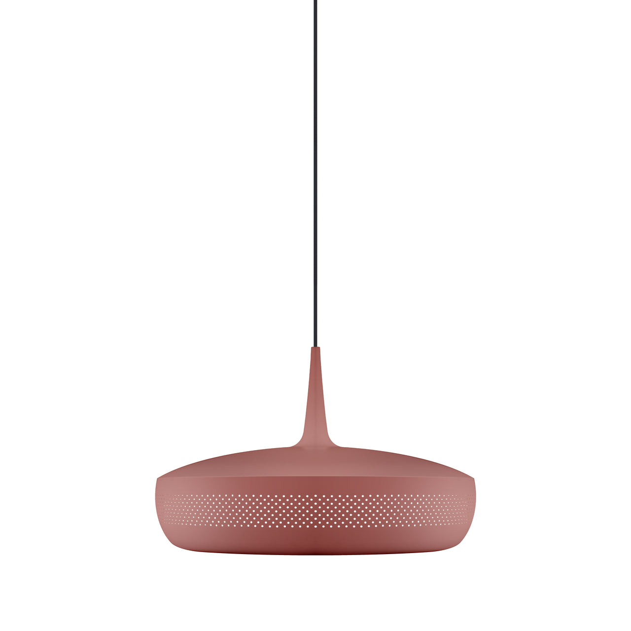 Clava Dine Pendant: Red Earth + Black + Plug-in