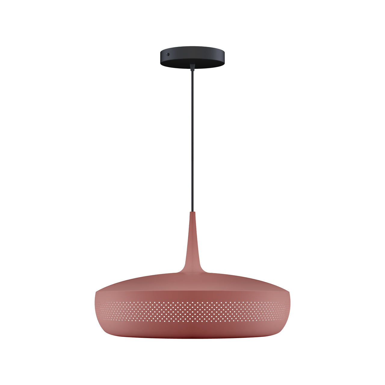 Clava Dine Pendant: Red Earth + Black + Canopy