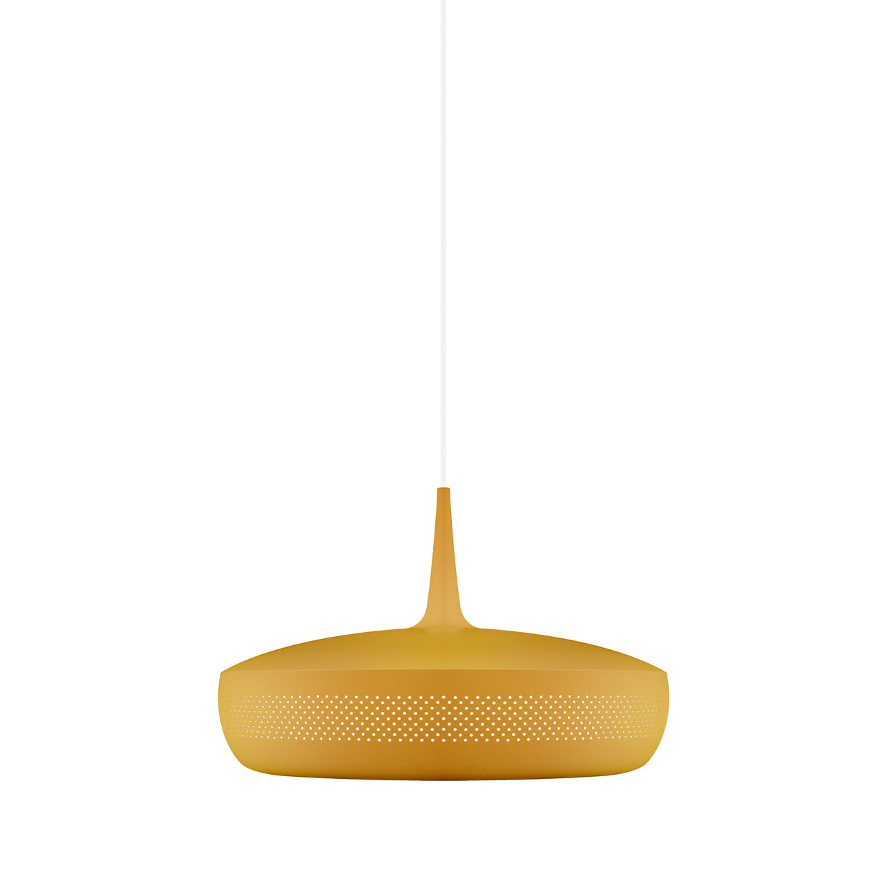 Clava Dine Pendant: Ochre + White + Plug-in