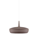 Clava Dine Pendant: Umber + White + Plug-in