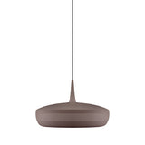 Clava Dine Pendant: Umber + Black + Plug-in