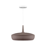 Clava Dine Pendant: Umber + White + Canopy