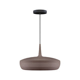 Clava Dine Pendant: Umber + Black + Canopy