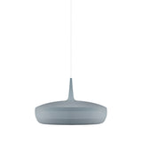 Clava Dine Pendant: Slate + White + Plug-in