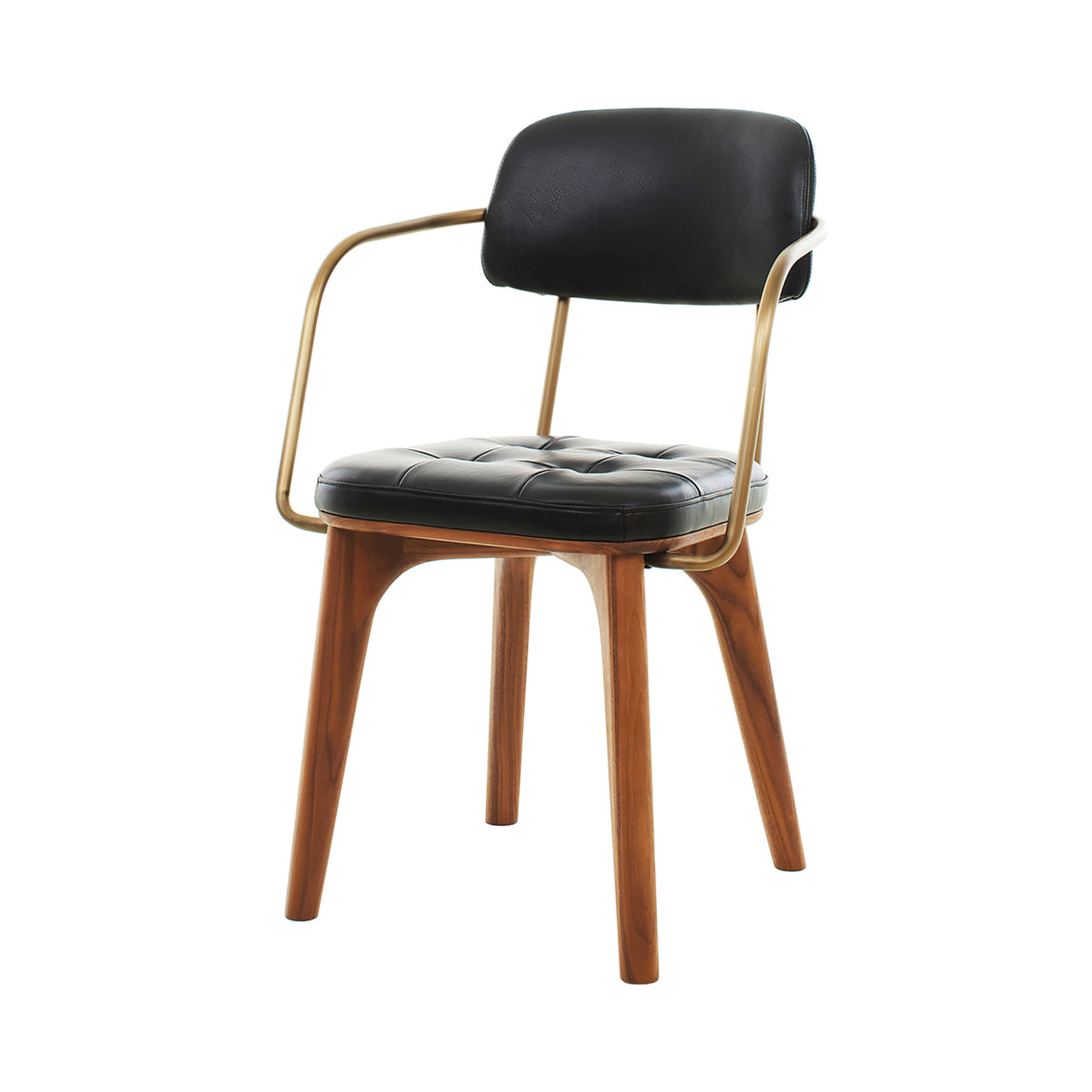 Utility Armchair U: Natural Walnut