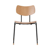 VLA26T Stacking Vega Chair: Lacquered Oak