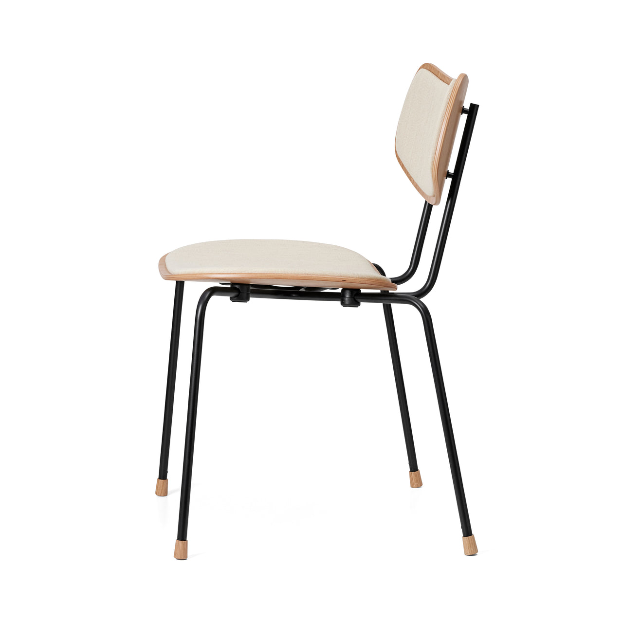 VLA26P Stacking Vega Chair: Lacquered Oak