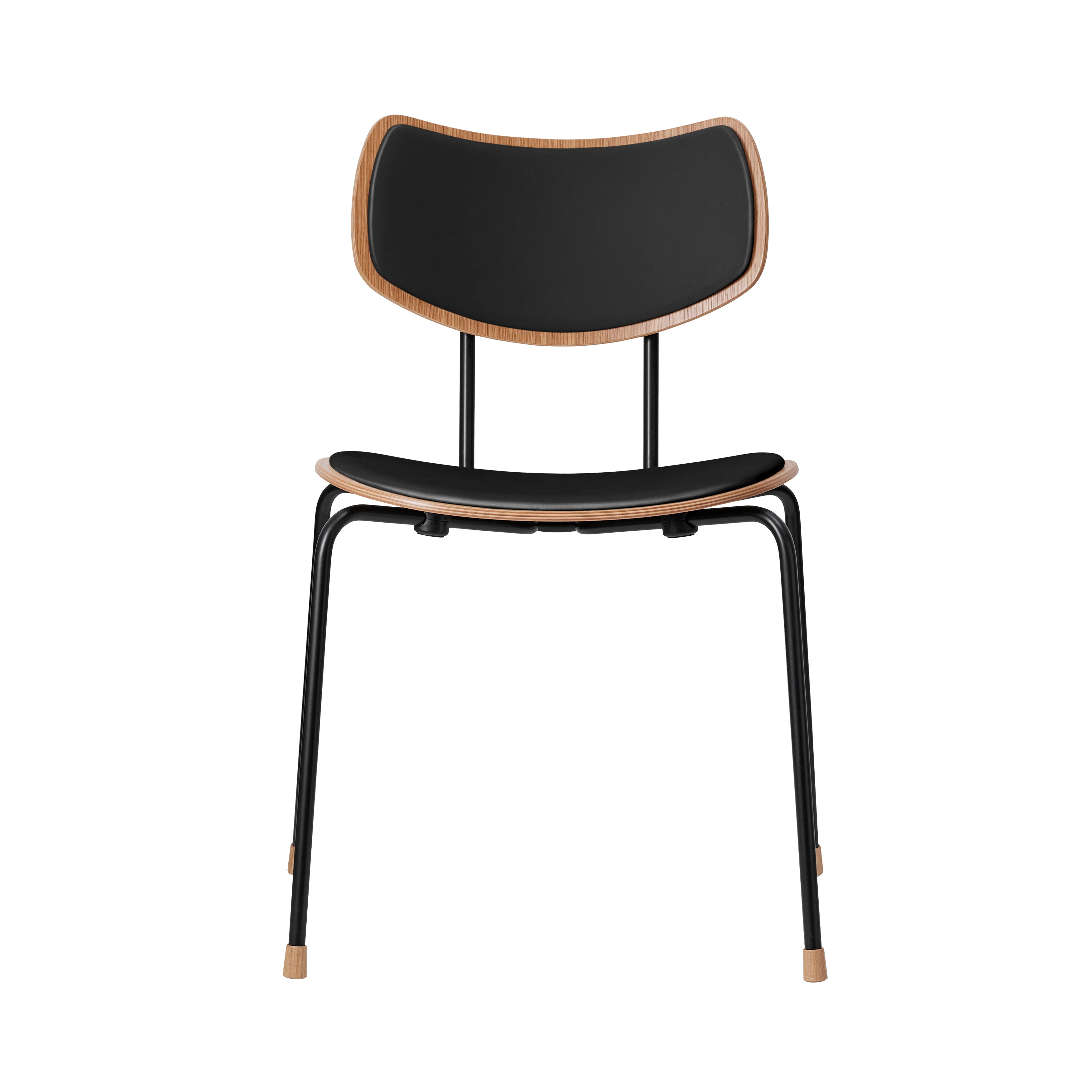 VLA26P Stacking Vega Chair: Lacquered Oak