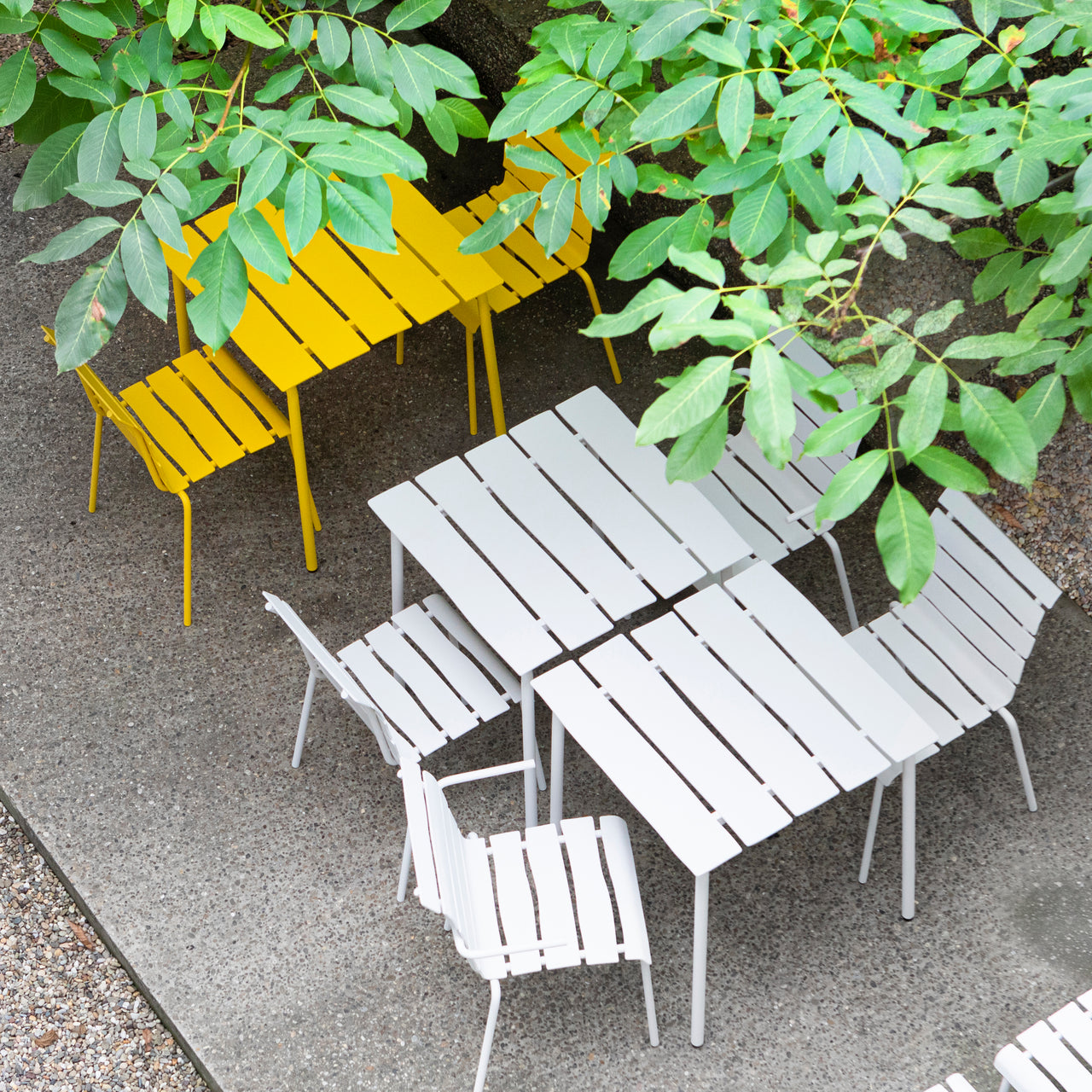 Aligned Outdoor Stacking Chair