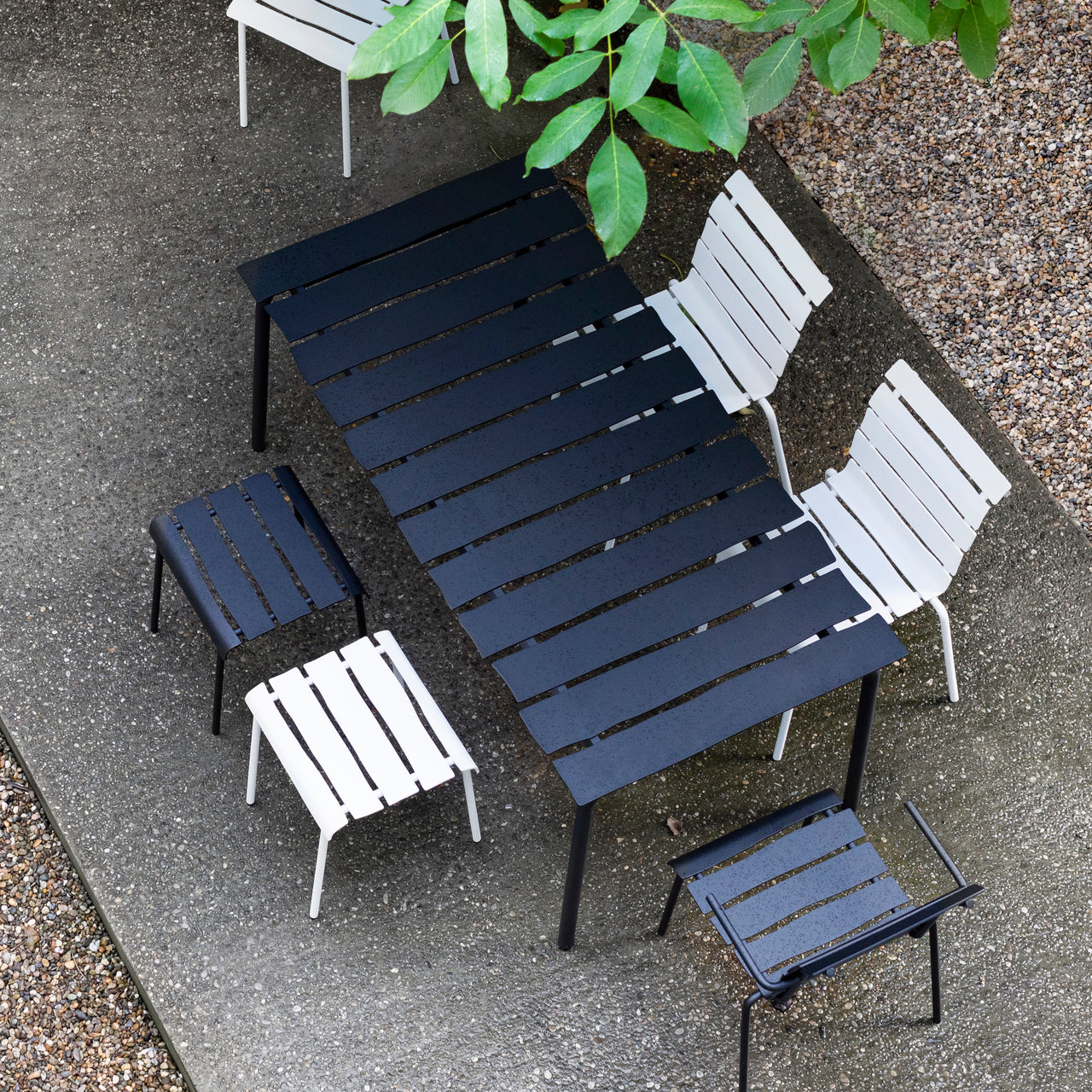 Aligned Outdoor Stacking Chair