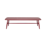 Von Bench: Stained Vintage Red