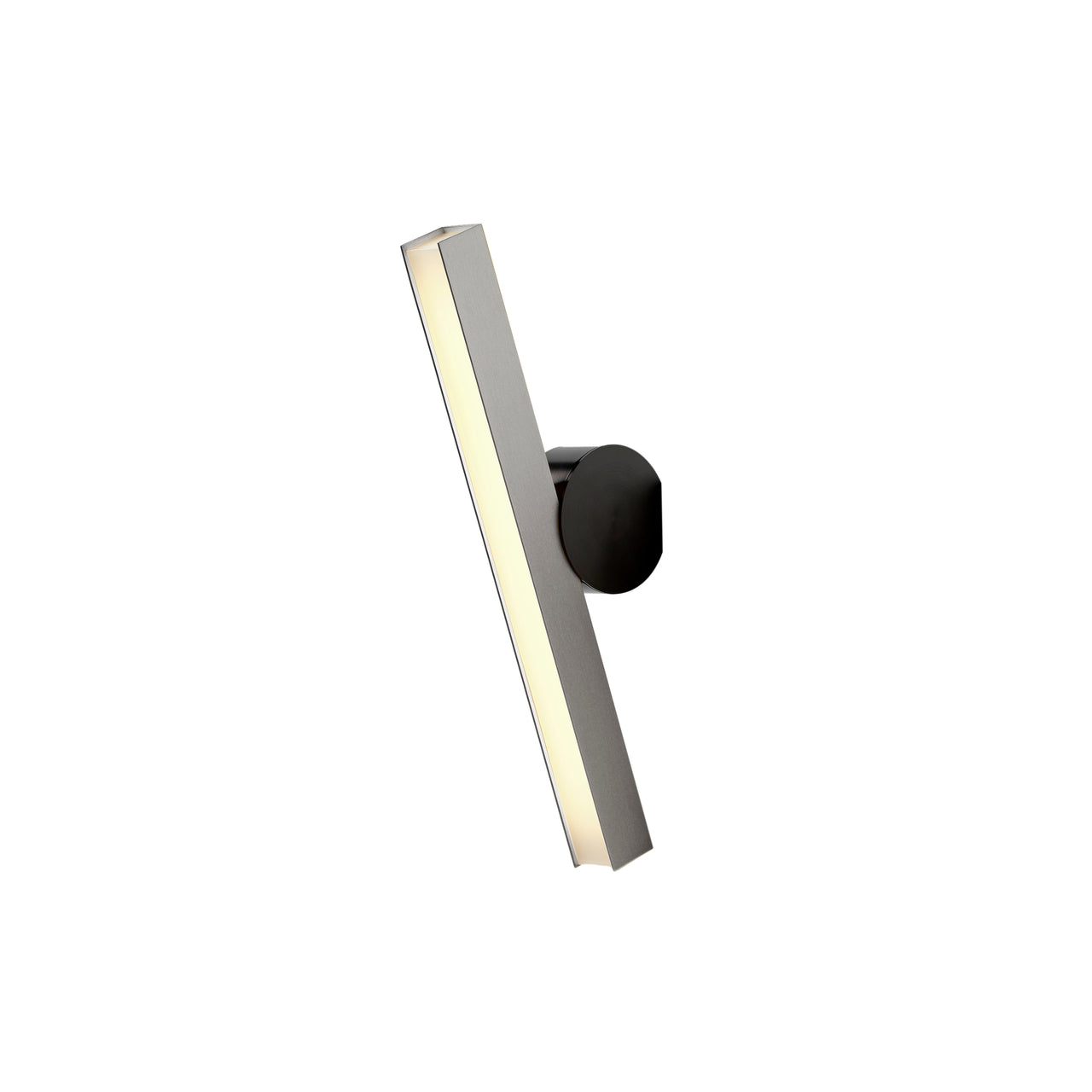 Calé(e) Wall Light: Version 3 + Satin Nickel + Satin Graphite